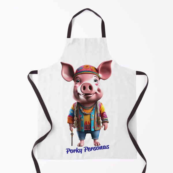 Item preview, Porky Personas Funny Pig Characters designed and sold by Drone-tees.