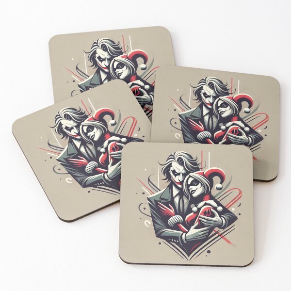 Item preview, Joker and Harley Quinn designed and sold by ariine.