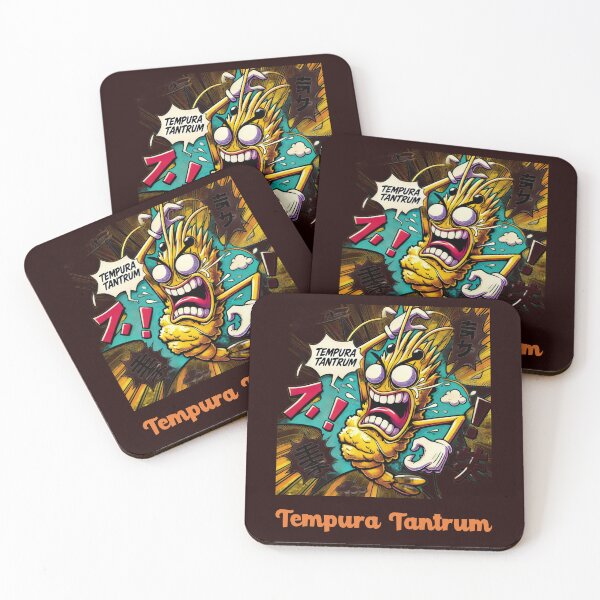 Item preview, Japanese Food Tempura Tantrum Manga Influence  designed and sold by WearitToday.