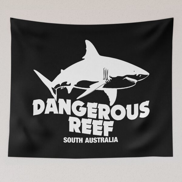 Item preview, Scuba Diving With Great White Sharks - Dangerous Reef designed and sold by TMBTM.