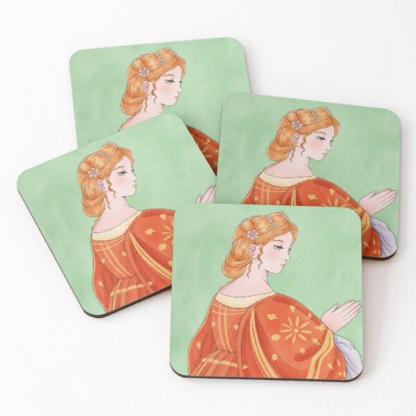 Item preview, Cute Renaissance fashion anime style illustration designed and sold by MariOyama.