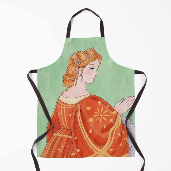 Item preview, Cute Renaissance fashion anime style illustration designed and sold by MariOyama.