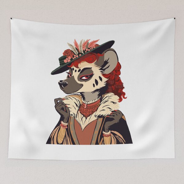 Item preview, Gnellie Gnoll Knows a Secret You Don't designed and sold by KlakkDrawsStuff.