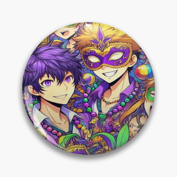 Item preview, Anime Mardi Gras Celebration designed and sold by Imaginarium of Chaos falcon88 .