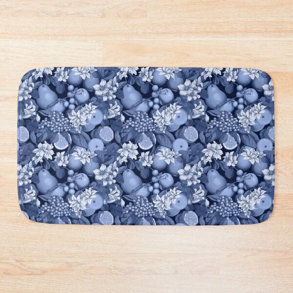 Item preview,  Fruit salad blue designed and sold by Alessandro Remo Mazzoni Remotextiles.
