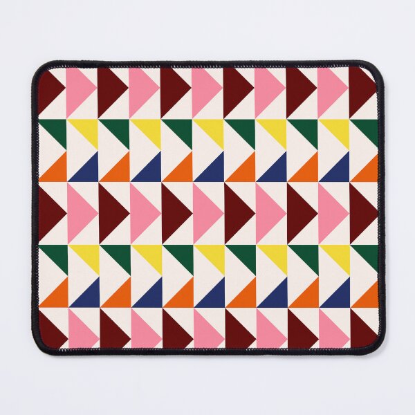 Item preview, Multi Colour Geometric Pattern in Triangles designed and sold by OneThreeSix.