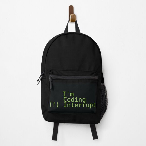 Item preview, I'm Coding Do Not Interrupt on Black designed and sold by Sunaokami.
