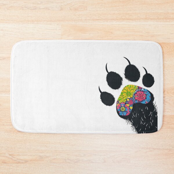 Item preview, Paw with flower  designed and sold by JIGUWORLD.