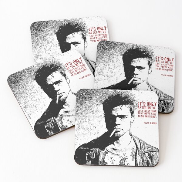 Item preview, Fight Club, Tyler Durden, It's only after we've lost everything. designed and sold by Spencer Holdsworth.