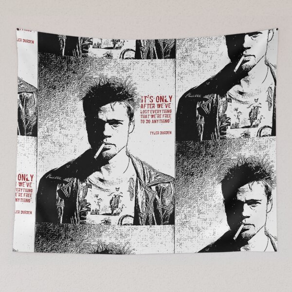 Item preview, Fight Club, Tyler Durden, It's only after we've lost everything. designed and sold by Spencer Holdsworth.