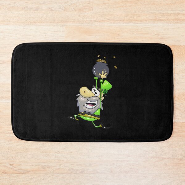 Item preview, Magical leprechaun with crazy pot of gold designed and sold by Joncasmiart.