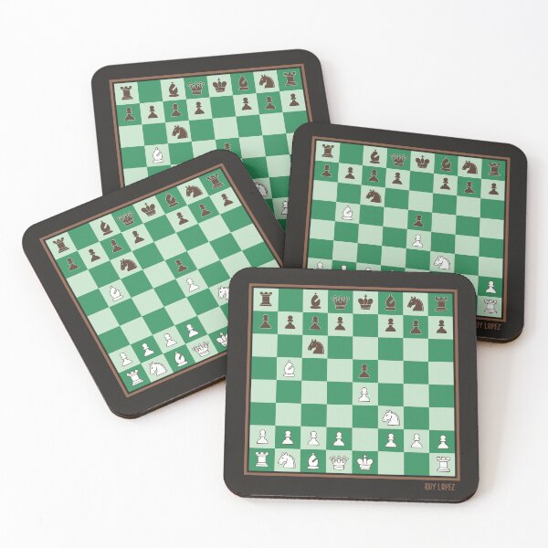 Item preview, Ruy Lopez - Chess Strategy - Green version designed and sold by avec magie.