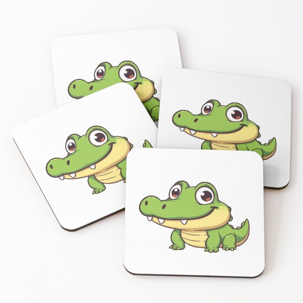 Item preview, A Smiling Alligator designed and sold by OhshunStudios.