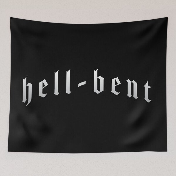 Item preview, Hell-Bent Gothic Style Typography Design designed and sold by thegoodwordsco.