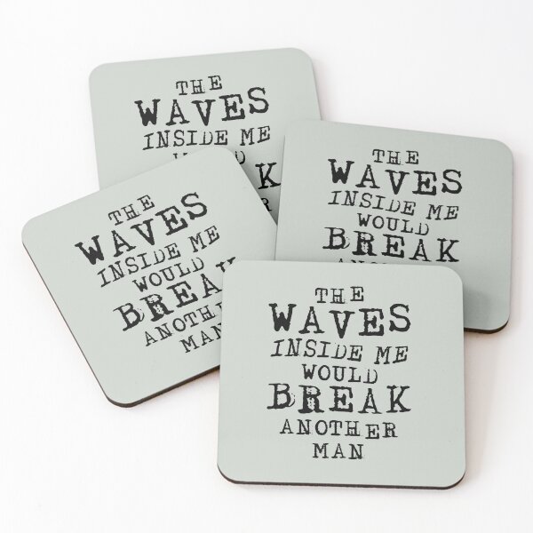 Item preview, Clickolding: THE WAVES INSIDE ME (black on white) designed and sold by cibokilley.
