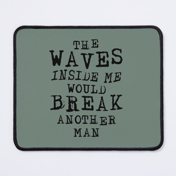 Item preview, Clickolding: THE WAVES INSIDE ME (black on white) designed and sold by cibokilley.