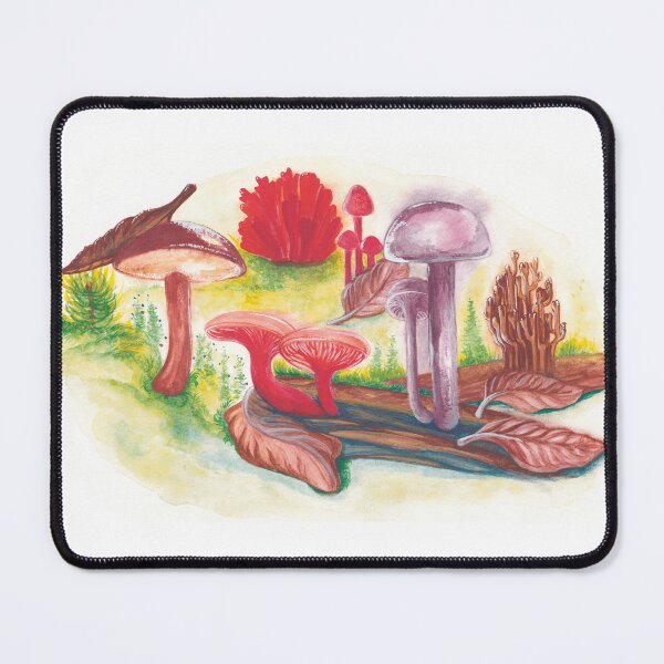 Item preview, Colourful Mushrooms designed and sold by Trin4ever.