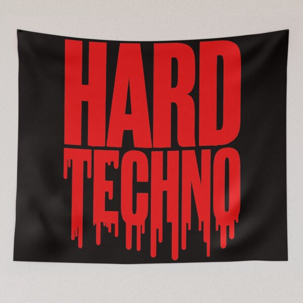 Item preview, Hard Techno bloody logo. designed and sold by paulo silveira.