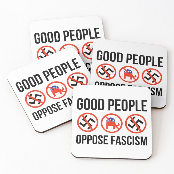 Item preview, Good people oppose fascism  designed and sold by Rachel the Artist .