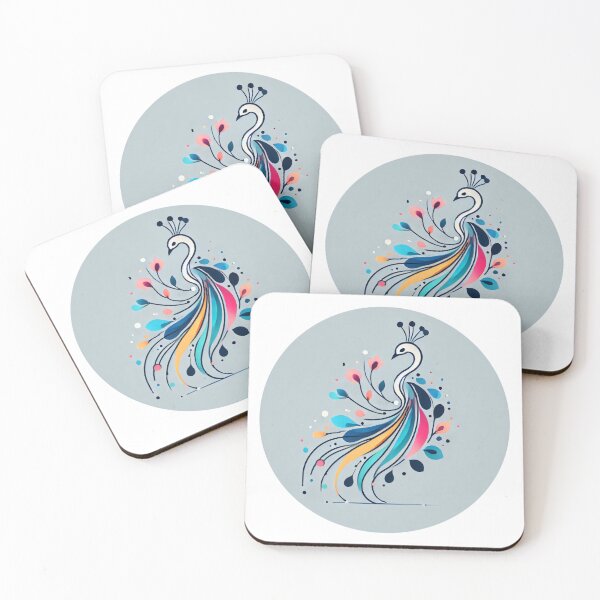 Aperçu de l'œuvre Peacock de fleur moderne créée et vendue par Mechanical-Artt.