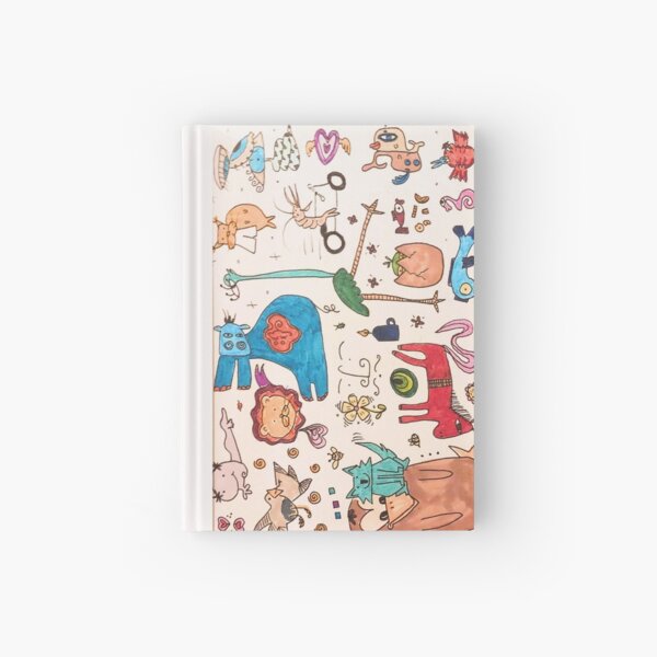 Item preview, Mosaic of cartoon characters, childlike drawing style with lots of colors. designed and sold by Vibenatives.