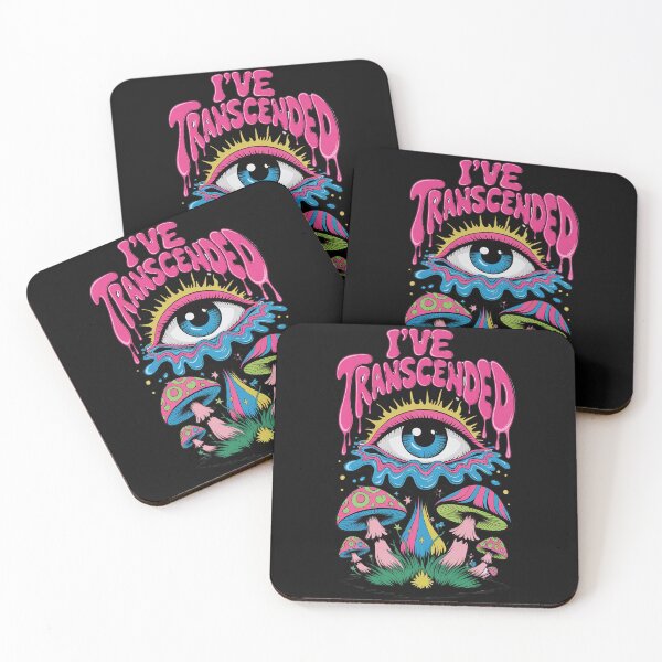 Item preview,  Psychedelic Eye and Mushrooms: I've Transcended designed and sold by ArtFeverShop.