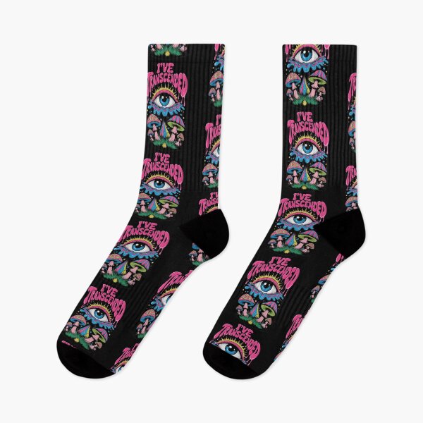 Item preview, Psychedelic Eye and Mushrooms: I've Transcended designed and sold by ArtFeverShop.
