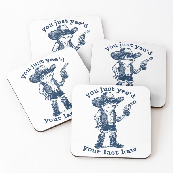Item preview, You Just Yee’d Your Last Haw Funny Western Design Stickers & T-Shirt designed and sold by ArtsyElegance4U ⭐⭐⭐⭐⭐.