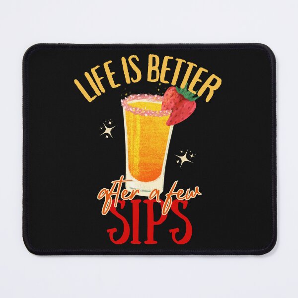Item preview, Life Is Better After Few Sips Cocktail Lover designed and sold by SharpThreadZ.