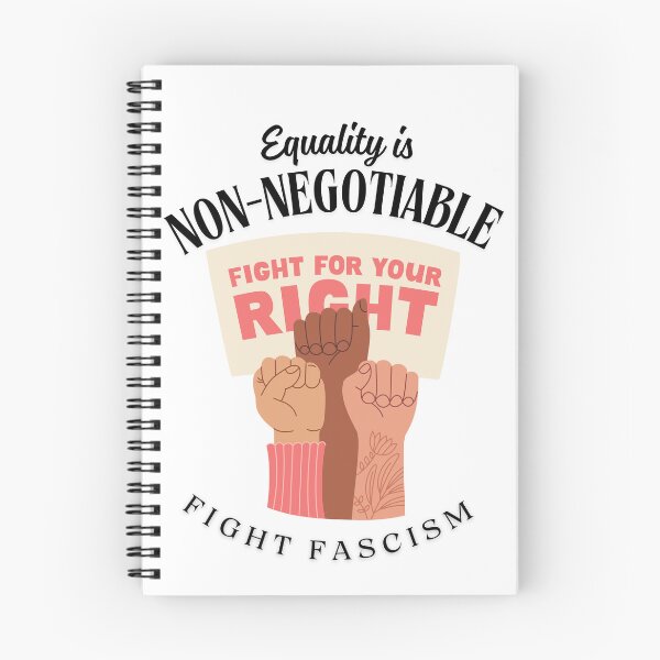 Item preview, Equality is Non - Negotiable fight fascism  designed and sold by Lunar009.
