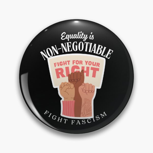 Item preview, Equality is Non - Negotiable fight fascism color variant designed and sold by Lunar009.