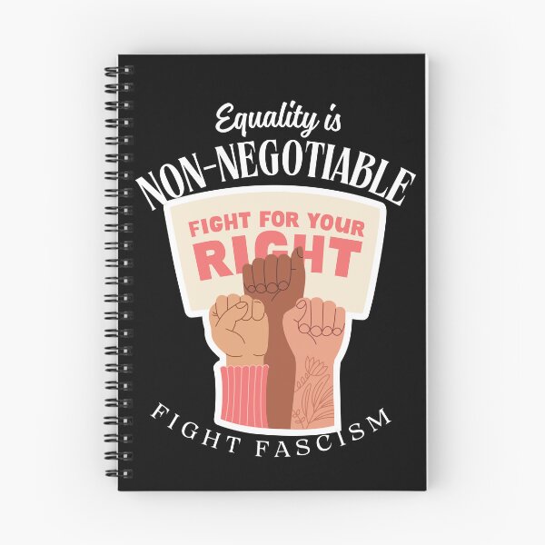 Item preview, Equality is Non - Negotiable fight fascism color variant designed and sold by Lunar009.