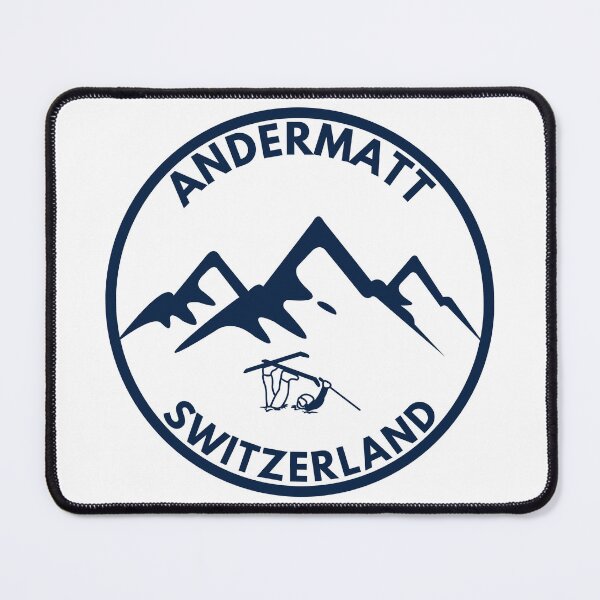 Item preview, Andermatt Ski Resort Switzerland Mountains  designed and sold by karmdaf.