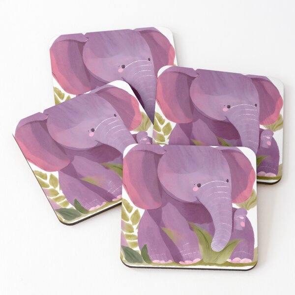 Item preview, Watercolor Baby Elephant designed and sold by EpochEchoes.