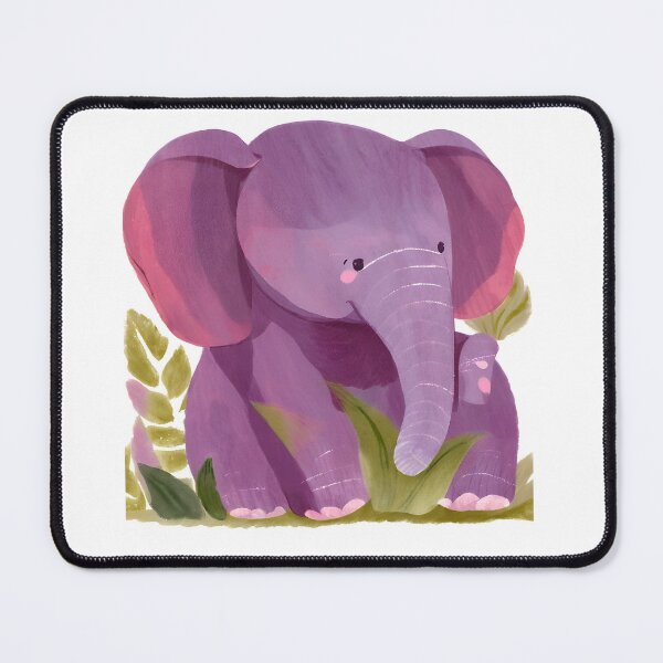 Item preview, Watercolor Baby Elephant designed and sold by EpochEchoes.