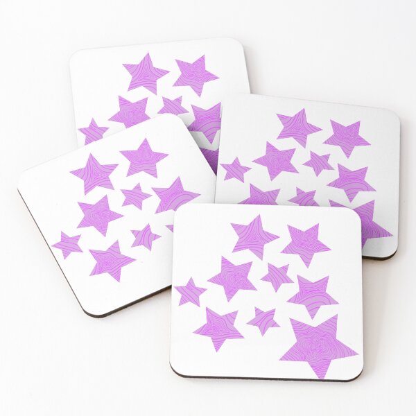Item preview, Purple stars designed and sold by BITZ AND BATZ.