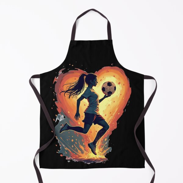 Item preview, Soccer/Football Explosion Heart with Female Player designed and sold by PMTaurus.