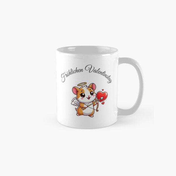 Artikel-Vorschau von Liebes-Knuddel-Hamster mit Herzpfeil Stil deutsch, designt und verkauft von Quirky Threads.