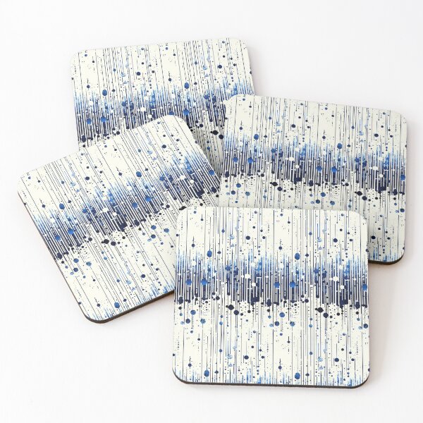 Item preview, Textured vertical designs in harmonious palettes designed and sold by Piotrek0001.
