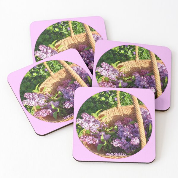Item preview, Floral - A Basket of Lilac Spring by Wagonesta  designed and sold by Wagonesta.