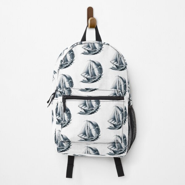 Item preview, Sailboat On Large Wave Design designed and sold by bonnieleigh6902.