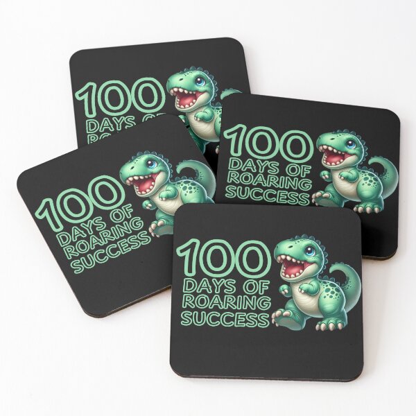 Item preview, 100 Days of Roaring Success Dinosaur designed and sold by Auchi_Verse.