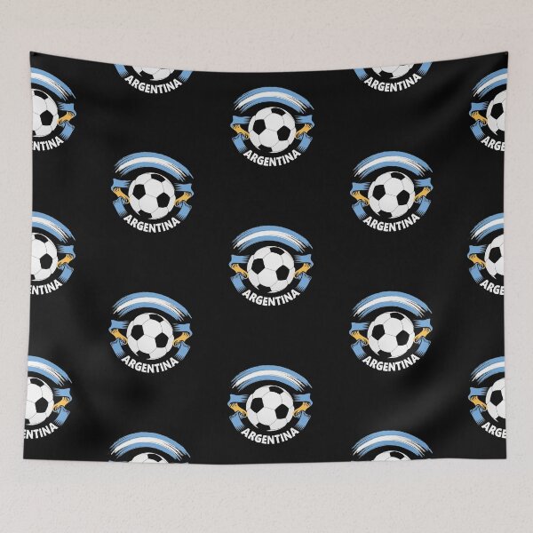 Item preview, Argentina Football / Soccer Fan Flag designed and sold by ockshirts.