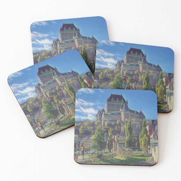 Item preview, Le Château Frontenac Oil Paint designed and sold by Fuzzee Pickle.