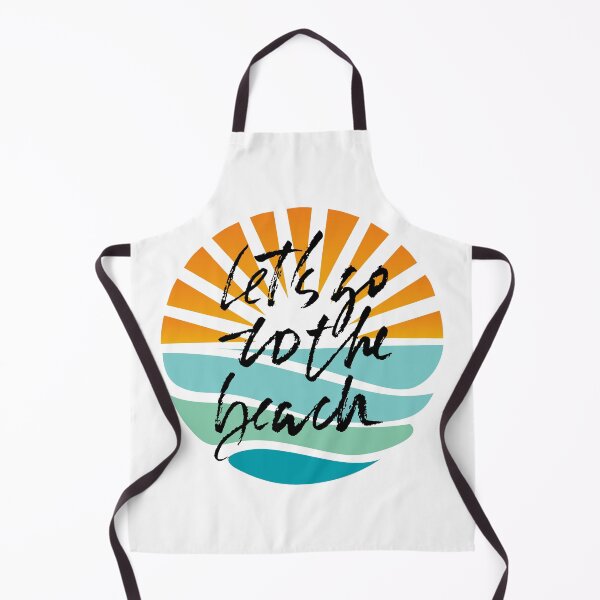 Item preview, Let's go to the beach with sunset logo designed and sold by NicMacTees.