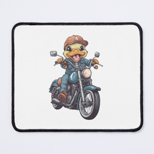 Item preview, Cute Duck And Motor Bike designed and sold by MarcinDesign.