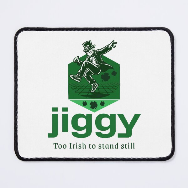 Item preview, Jigging leprechaun too Irish to stand still designed and sold by Graffik-Peeps.