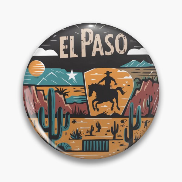Item preview, El Paso, Texas | Cowboy Desert Sunset designed and sold by CircinusStore.
