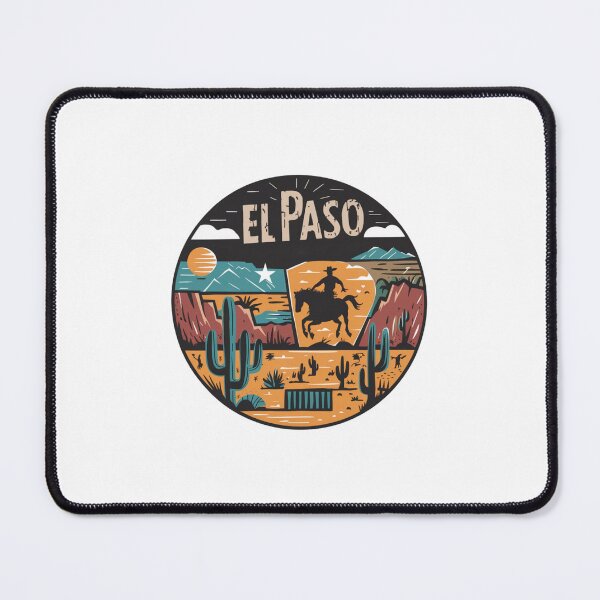 Item preview, El Paso, Texas | Cowboy Desert Sunset designed and sold by CircinusStore.