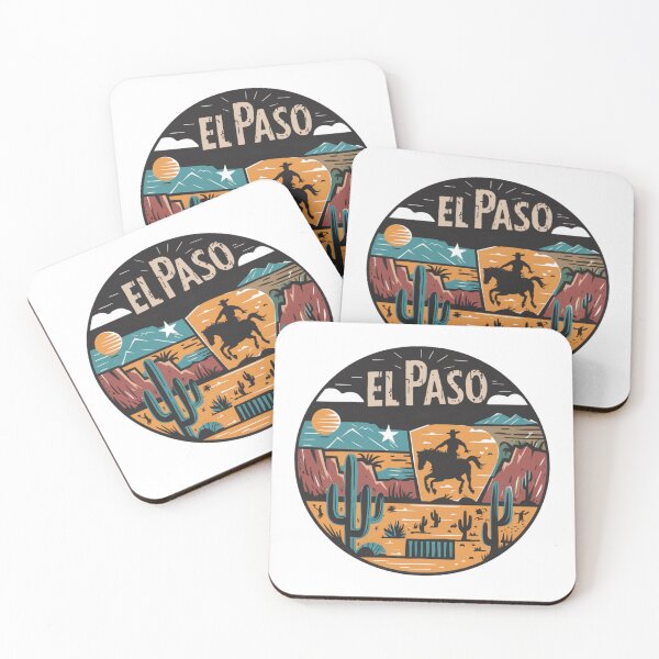 Item preview, El Paso, Texas | Cowboy Desert Sunset designed and sold by CircinusStore.
